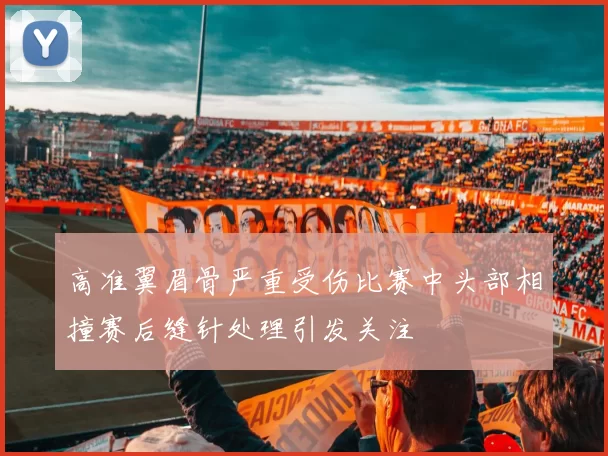 高准翼眉骨严重受伤比赛中头部相撞赛后缝针处理引发关注